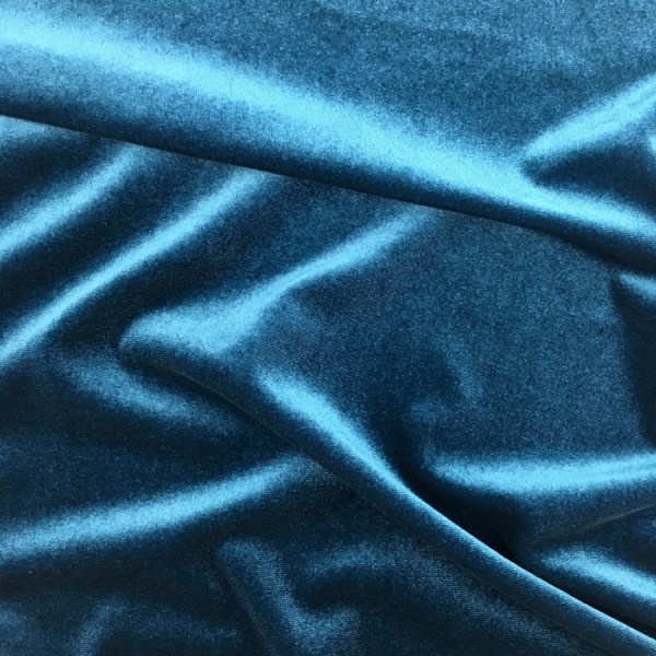 Stretch Velvet - TEAL